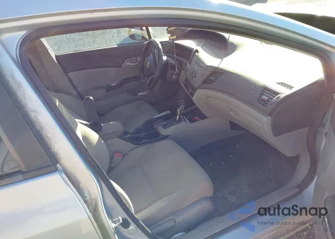 2012 Honda Civic Lx из США, поврежденный, VIN 19XFB2F54CE049717